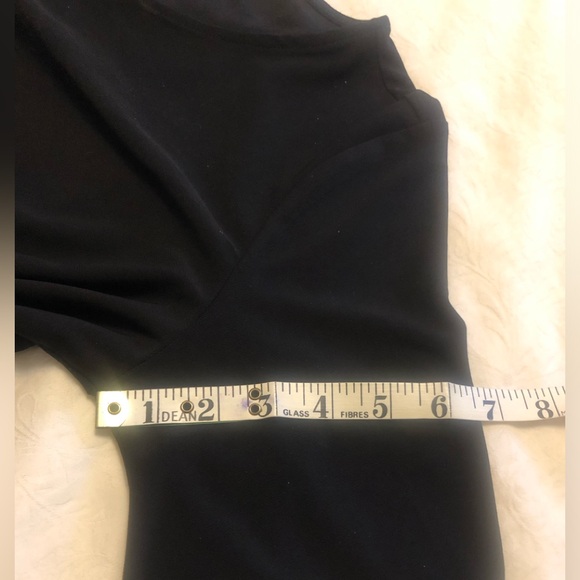 Black light weight to waist top, L, fits like M - Picture 6 of 7